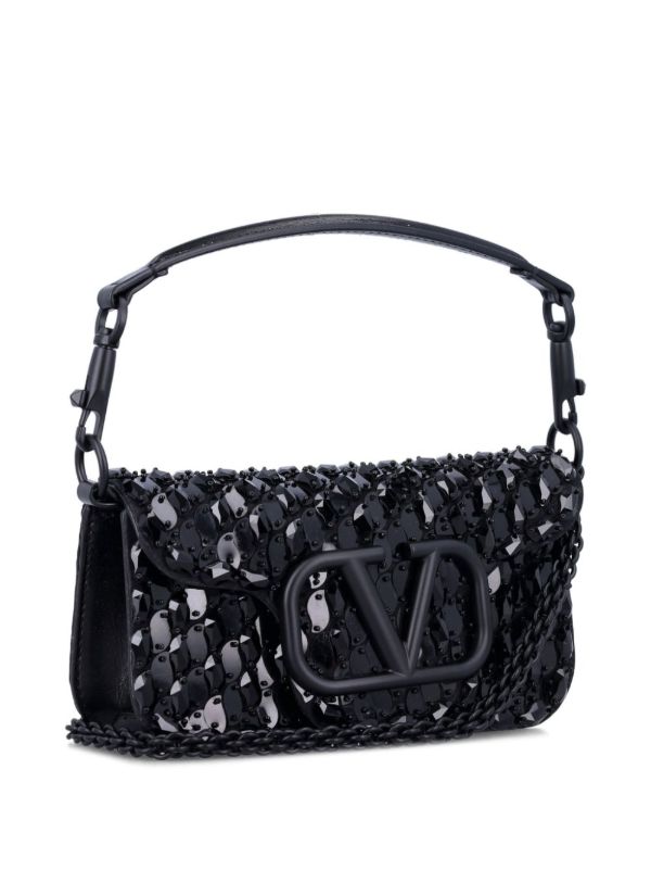 Valentino Garavani Black VLogo Mini Bag | Browns Mini Bags