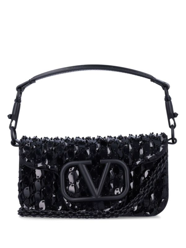 Valentino Garavani Black VLogo Mini Bag | Browns Mini Bags