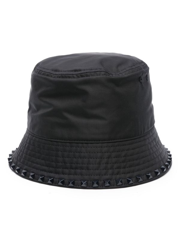 Valentino Garavani Blue Rockstud Bucket Hat | Browns Hats