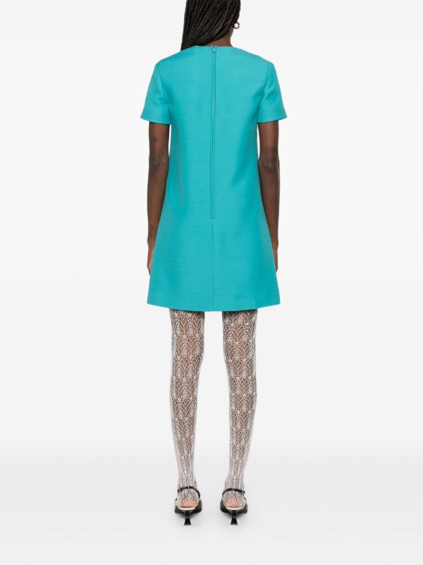 Valentino Garavani Blue VGold Dress | Browns Cocktail & Party Dresses