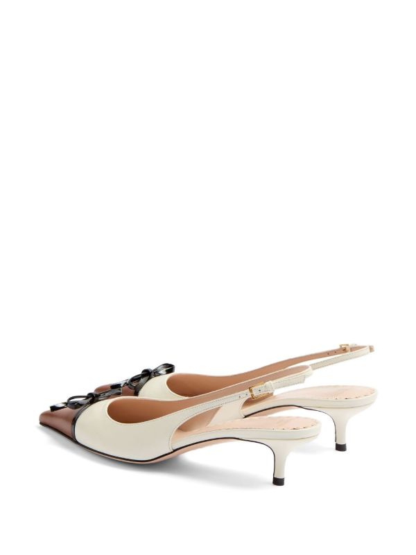 Valentino Garavani Bow Slingback Pumps | Browns Pumps