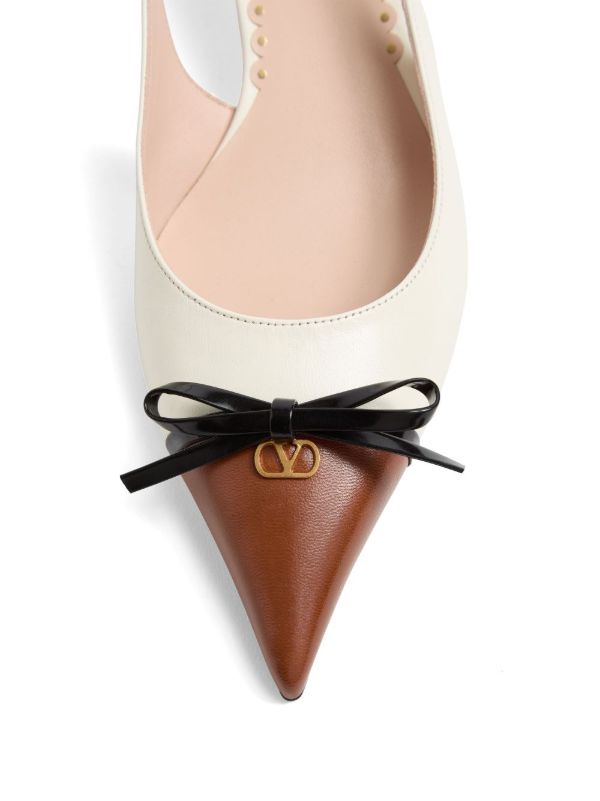 Valentino Garavani Bow Slingback Pumps | Browns Pumps