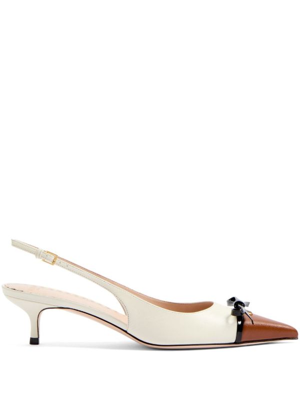 Valentino Garavani Bow Slingback Pumps | Browns Pumps