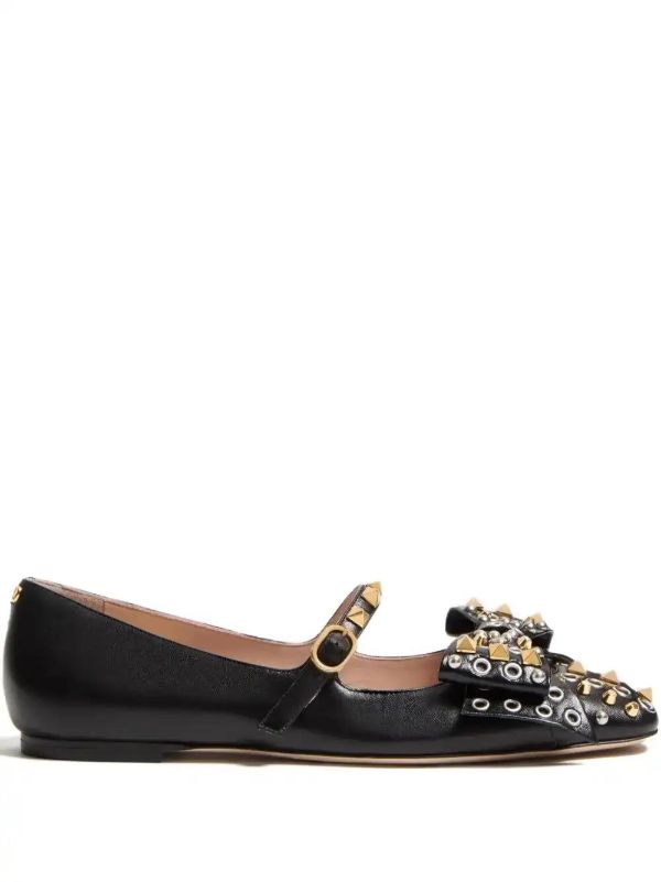 Valentino Garavani Bowow ballet flats | Browns Ballerina Shoes
