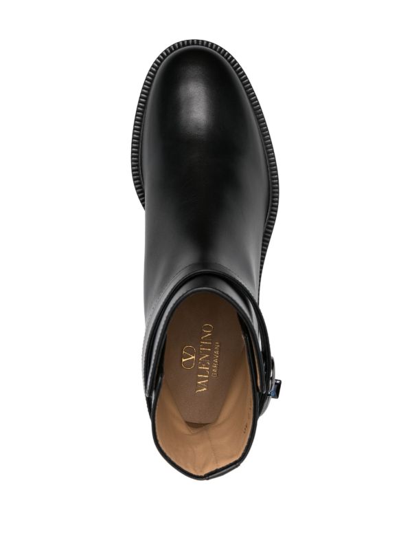 Valentino Garavani Buckled Ankle Boots | Browns Boots