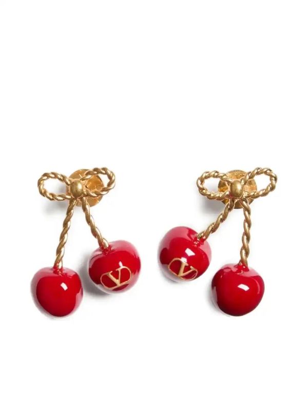 Valentino Garavani Chez Cherryfic earrings | Browns Earrings