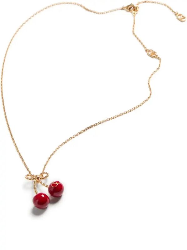 Valentino Garavani Chez Cherryfic Necklace | Browns Necklaces