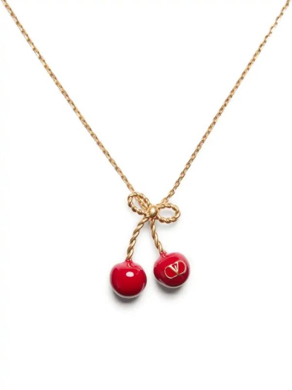Valentino Garavani Chez Cherryfic Necklace | Browns Necklaces