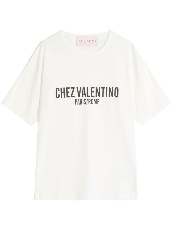 Valentino Garavani Chez Valentino-print T-shirt | Browns T-Shirts & Jersey Shirts