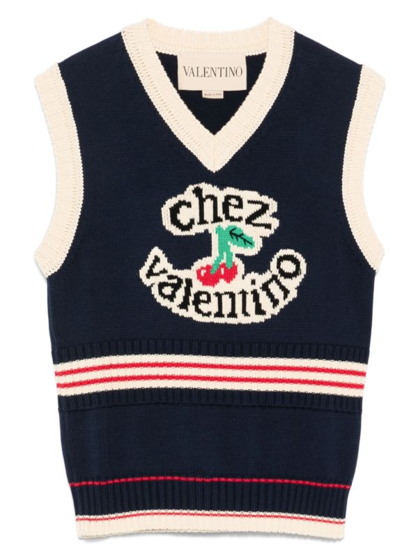 Valentino Garavani Chez Valentino vest | Browns Vests & Tank Tops