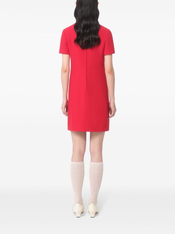 Valentino Garavani Crepe Couture Mini Dress | Browns Day Dresses