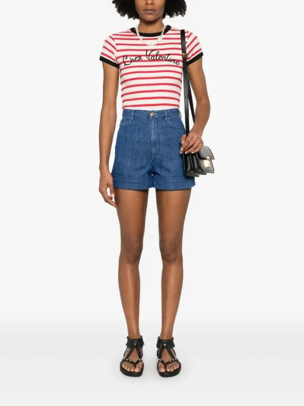 Valentino Garavani Denim Shorts | Browns Denim Shorts