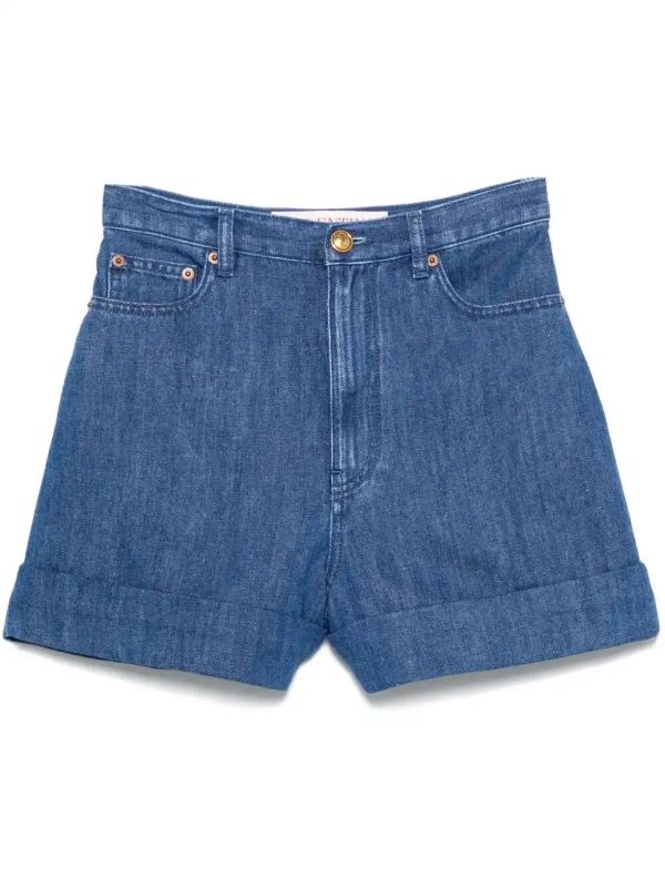 Valentino Garavani Denim Shorts | Browns Denim Shorts
