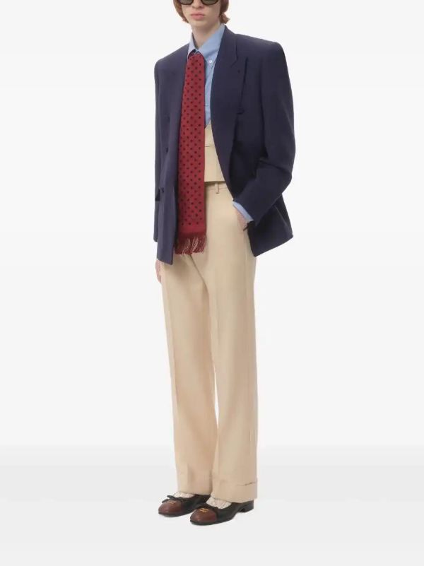 Valentino Garavani Double-breasted Wool Blazer | Browns Blazers