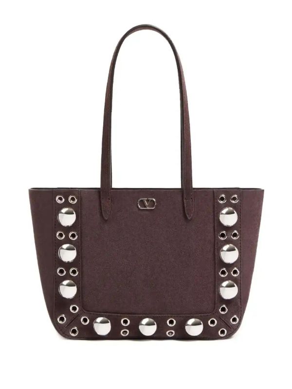 Valentino Garavani eyelet-detailing tote bag | Browns Tote Bags