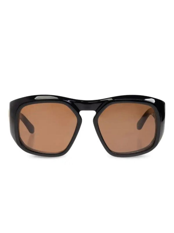 VALENTINO GARAVANI EYEWEAR geometric-frame sunglasses | Browns Sunglasses