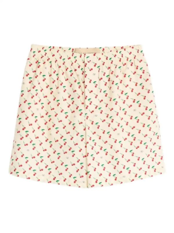 Valentino Garavani Floral Print Shorts | Browns Bermuda Shorts