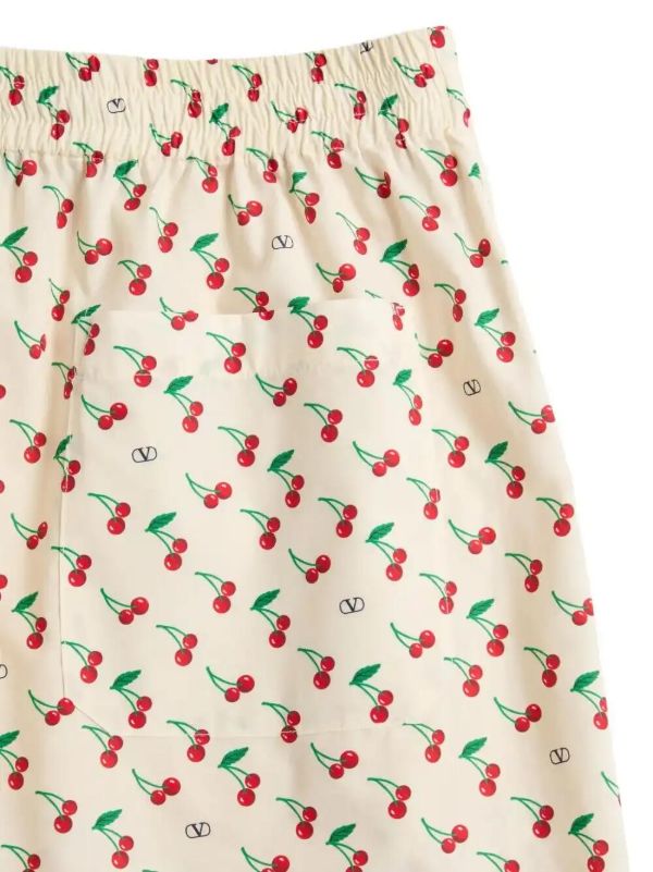 Valentino Garavani Floral Print Shorts | Browns Bermuda Shorts