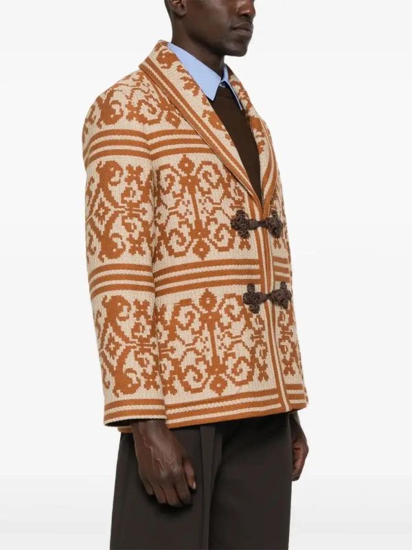 Valentino Garavani Jacquard Jacket | Browns Blazers