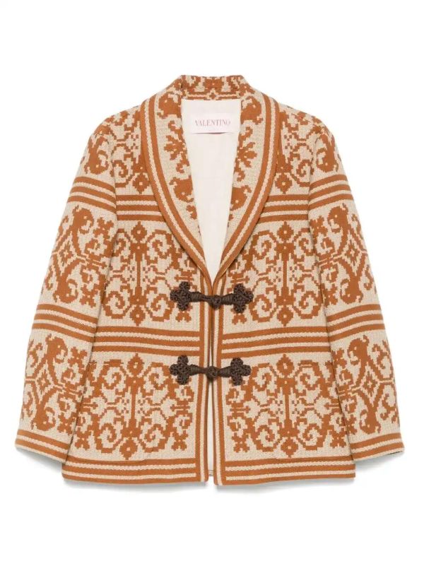 Valentino Garavani jacquard jacket | Browns Blazers