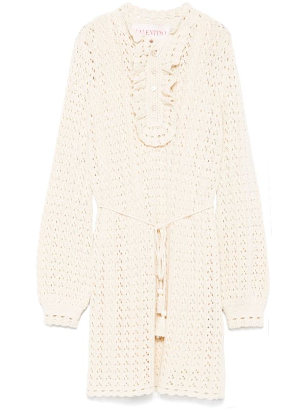 Valentino Garavani knitted mini dress | Browns Day Dresses