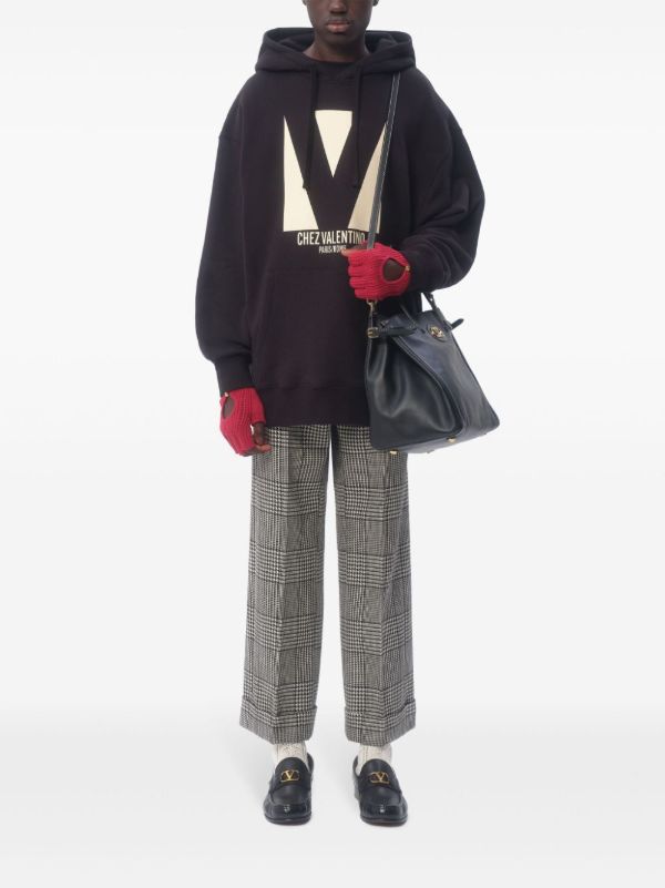 Valentino Garavani Logo-print Hoodie | Browns Hoodies