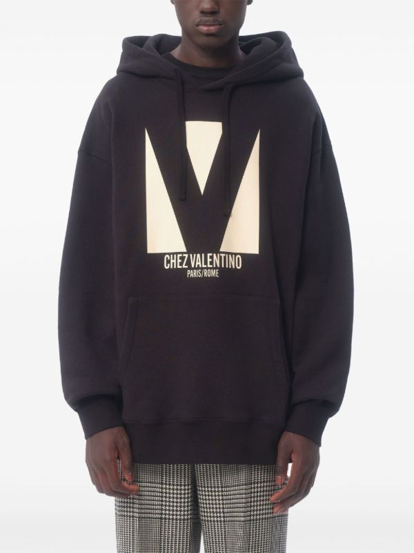 Valentino Garavani Logo-print Hoodie | Browns Hoodies
