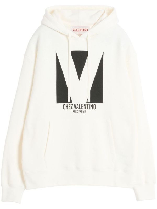 Valentino Garavani logo-print hoodie | Browns Hoodies