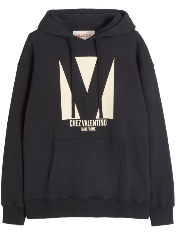 Valentino Garavani logo-print hoodie | Browns Hoodies