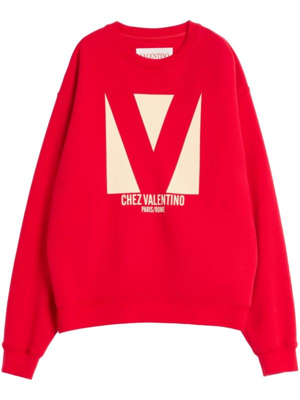 Valentino Garavani Logo-Print Sweatshirt | Browns Sweatshirts