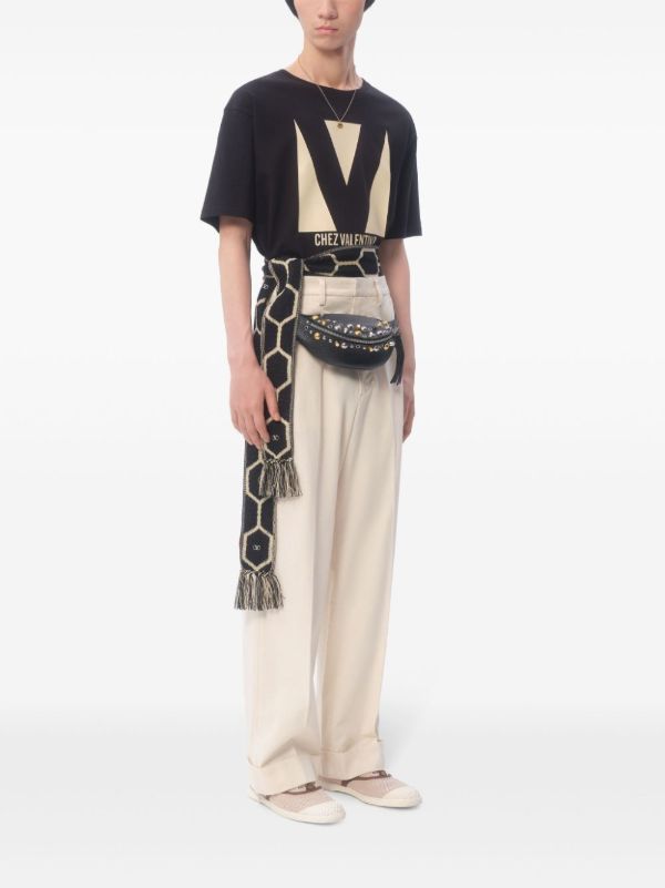 Valentino Garavani Logo-print T-shirt | Browns T-Shirts