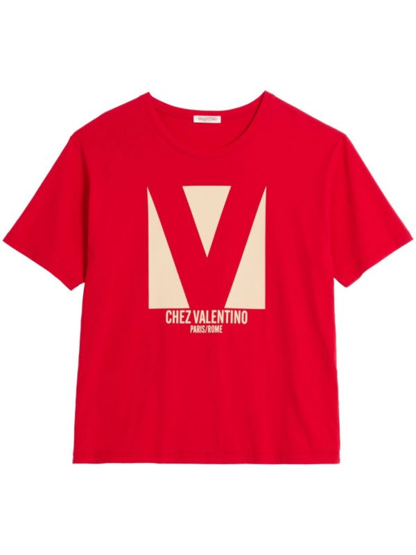 Valentino Garavani logo-print T-shirt | Browns T-Shirts