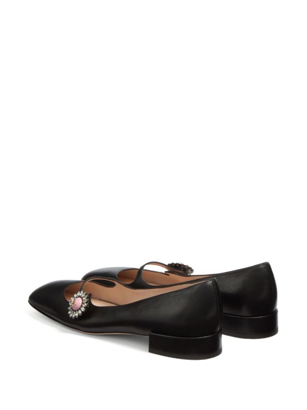 Valentino Garavani Mary Jane Ballet Flats | Browns Ballerina Shoes