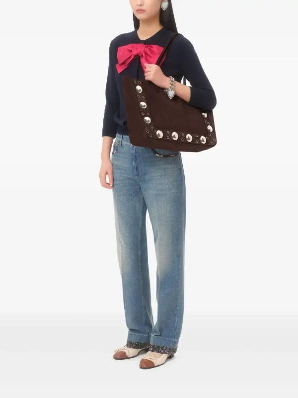 Valentino Garavani Medium Nellcôte Shoulder Bag | Browns Shoulder Bags