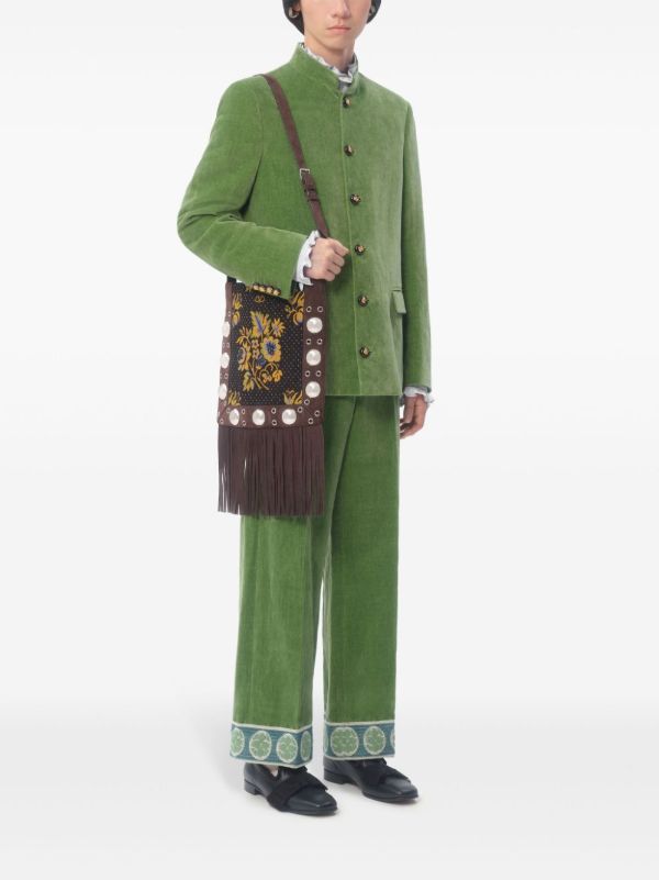 Valentino Garavani Nellcôte Jacquard Shoulder Bag | Browns Shoulder Bags