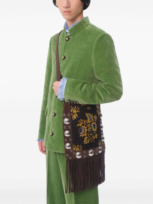 Valentino Garavani Nellcôte Jacquard Shoulder Bag | Browns Shoulder Bags