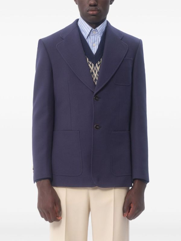 Valentino Garavani Notch Lapels Blazer | Browns Blazers