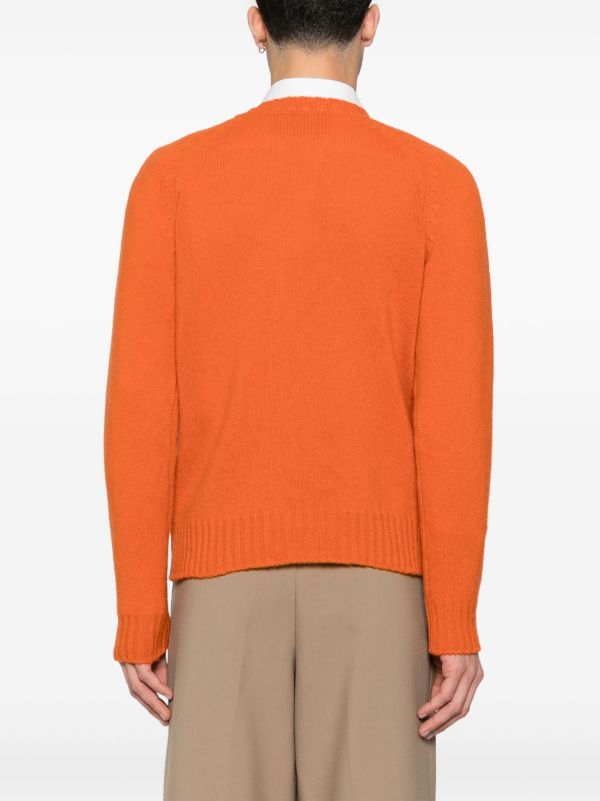 Valentino Garavani Orange VLogo Signature Sweater | Browns Knitted Sweaters