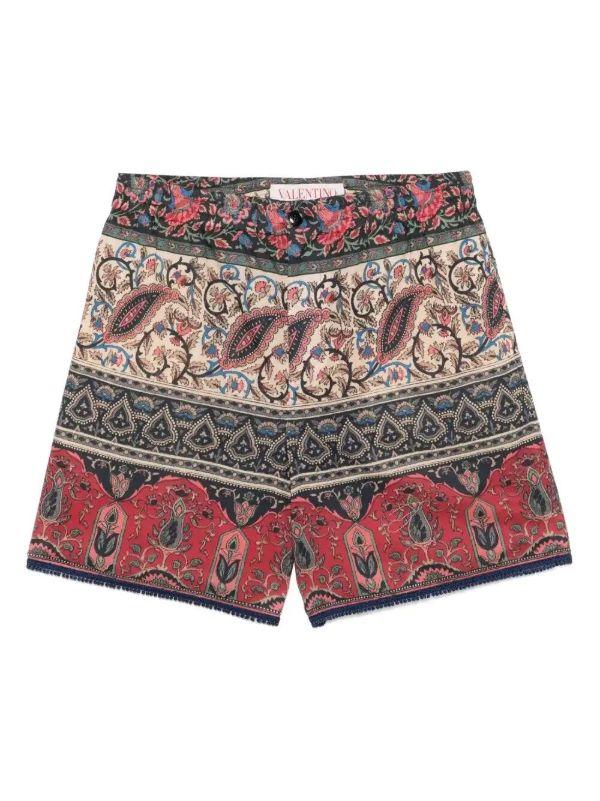 Valentino Garavani paisley-print shorts | Browns Bermuda Shorts