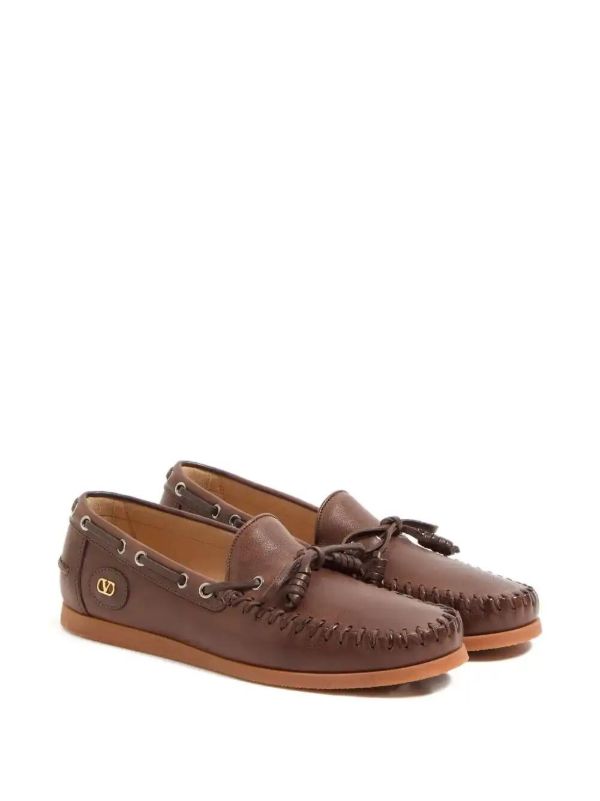 Valentino Garavani Palm Avenue Boat Shoes | Browns Boat Shoes