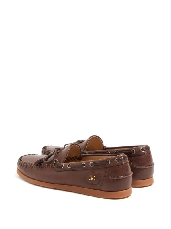 Valentino Garavani Palm Avenue Boat Shoes | Browns Boat Shoes