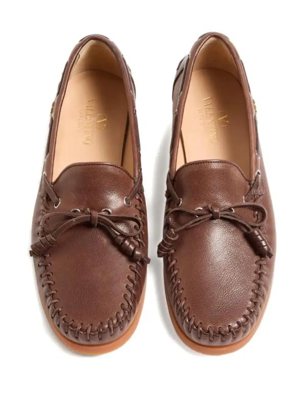 Valentino Garavani Palm Avenue Boat Shoes | Browns Boat Shoes