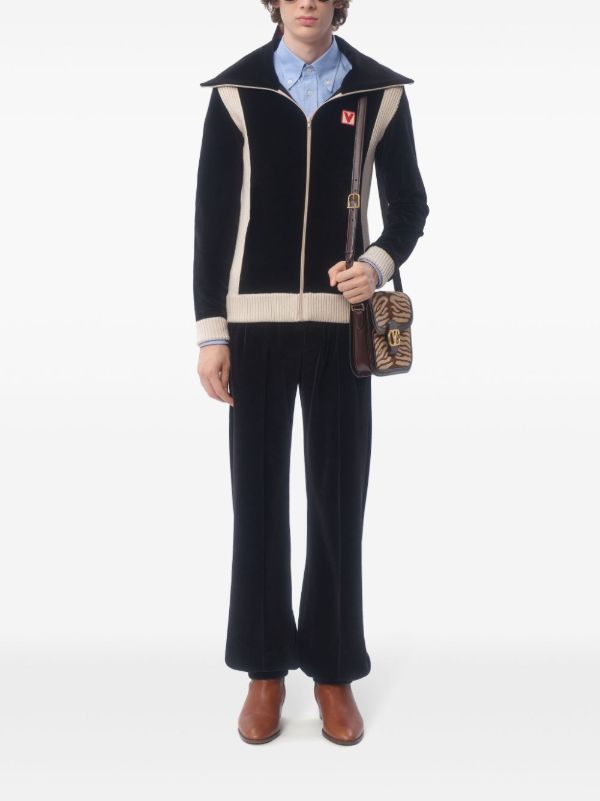 Valentino Garavani Panelled Cardigan | Browns Cardigans