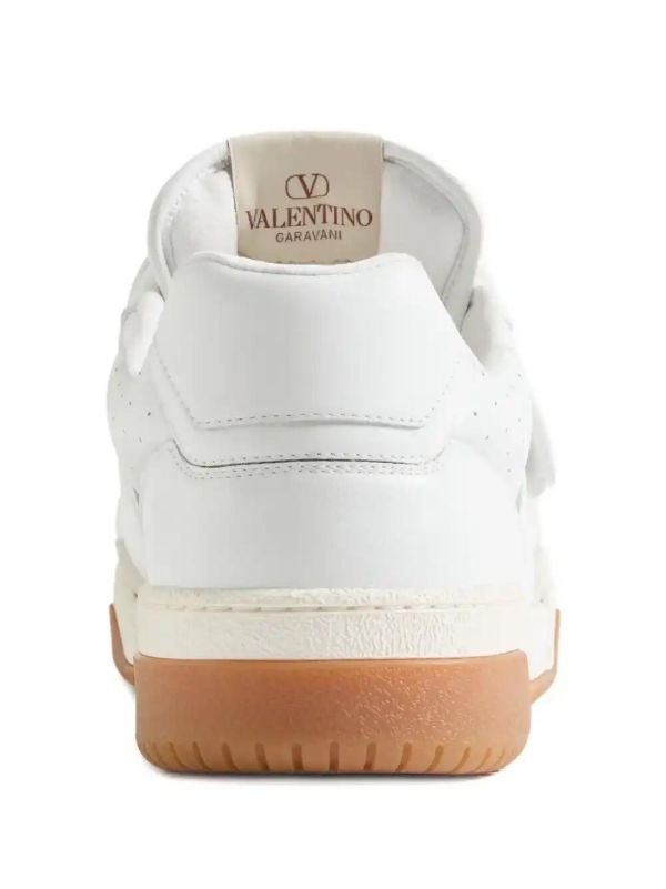 Valentino Garavani Perforated Strap Sneakers | Browns Low-Tops