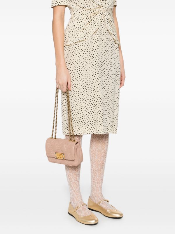 Valentino Garavani Pink Quiltie 67 Shoulder Bag | Browns Shoulder Bags