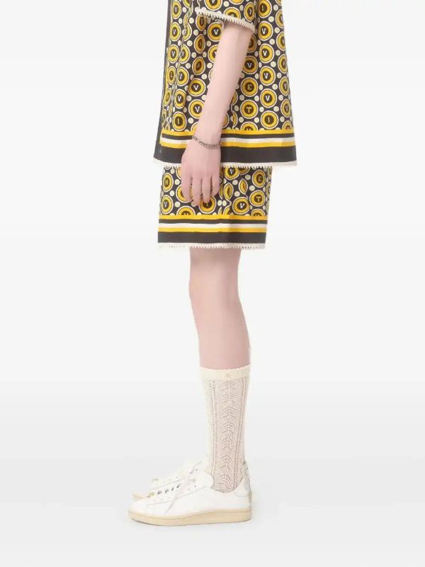 Valentino Garavani Poplin Bermuda Shorts | Browns Bermuda Shorts