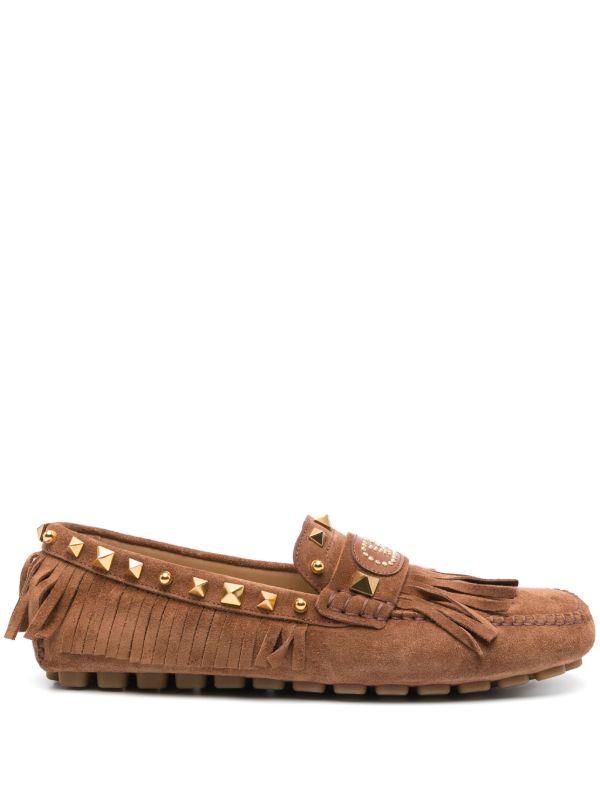 Valentino Garavani Rockstud loafers | Browns Loafers
