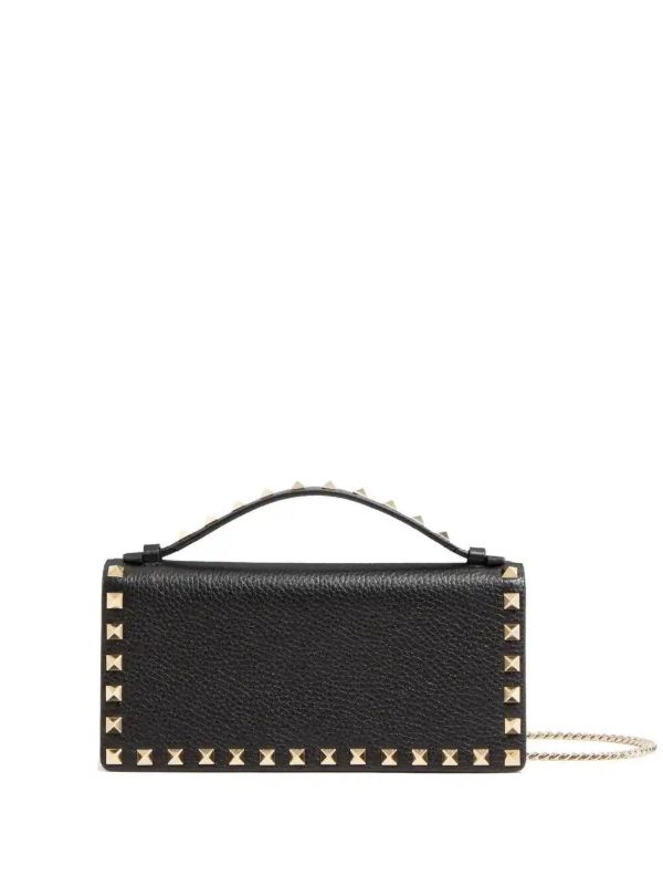 Valentino Garavani Rockstud wallet-on-chain | Browns Tote Bags