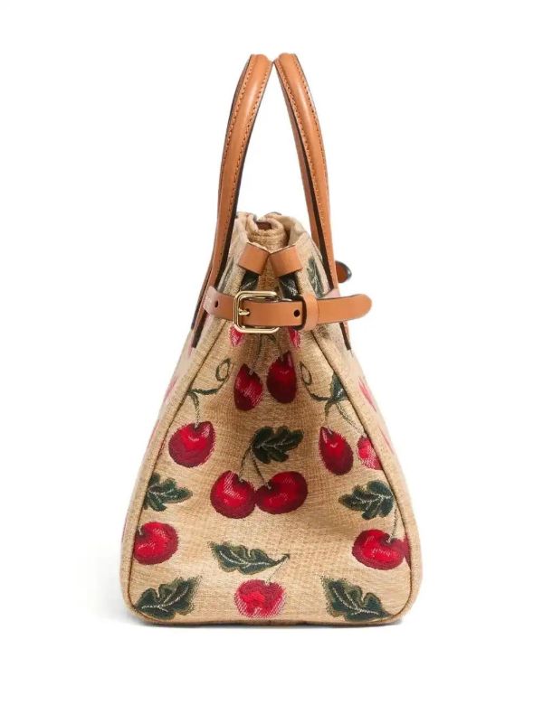 Valentino Garavani Small Antibes Cherry-motif Tote Bag | Browns Tote Bags