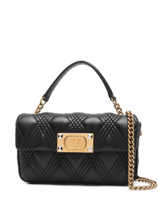 Valentino Garavani small Quiltie 67 shoulder bag | Browns Shoulder Bags